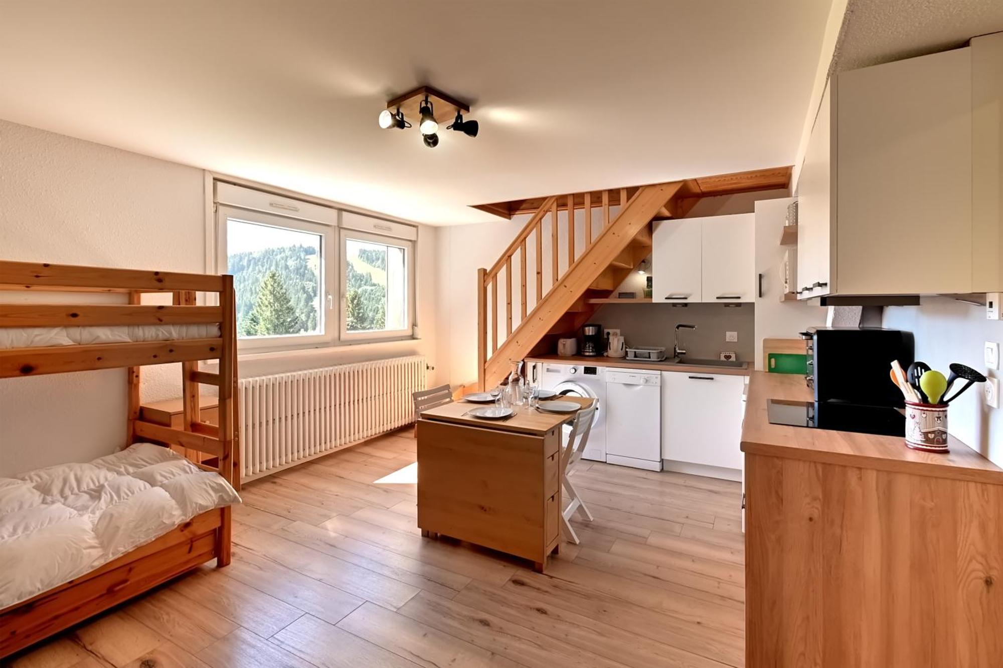 Le Nid Des Vosges - Appt Vue Montagne Apartment Gerardmer Luaran gambar